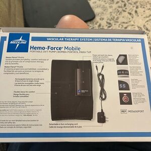 Medline Hemo-Force Mobile DVT Pump for Deep Vein thrombosis increase circulation